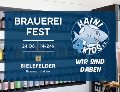 HAINI4KIDS beim Brauereifest der Bielefelder Braumanufaktur